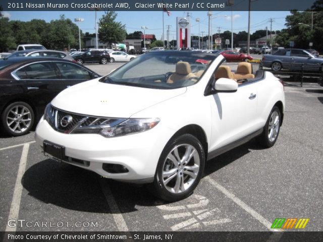 2011 Nissan Murano CrossCabriolet AWD in Glacier White Pearl