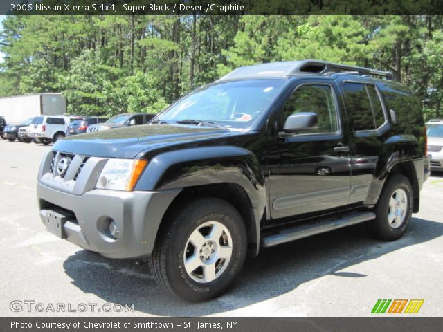 2006 Nissan Xterra S 4x4 in Super Black