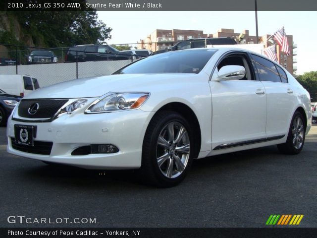 2010 Lexus GS 350 AWD in Starfire Pearl White