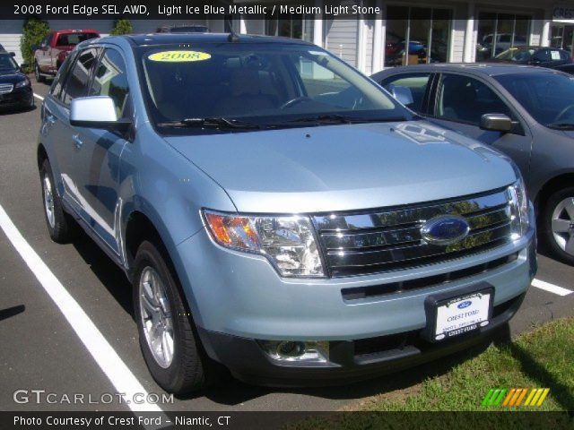 2008 Ford Edge SEL AWD in Light Ice Blue Metallic