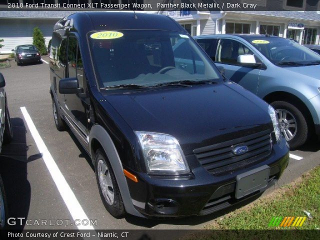 2010 Ford Transit Connect XLT Passenger Wagon in Panther Black Metallic