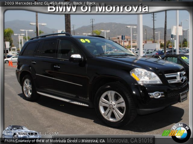 2009 Mercedes-Benz GL 450 4Matic in Black
