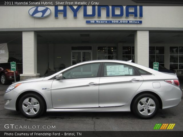 2011 Hyundai Sonata Hybrid in Silver Frost Metallic