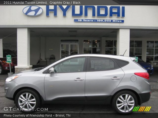 2011 Hyundai Tucson Limited in Graphite Gray