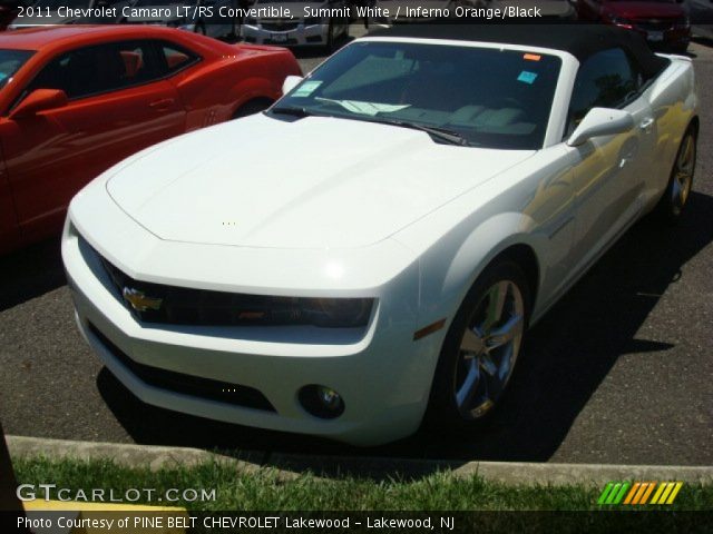 2011 Chevrolet Camaro LT/RS Convertible in Summit White