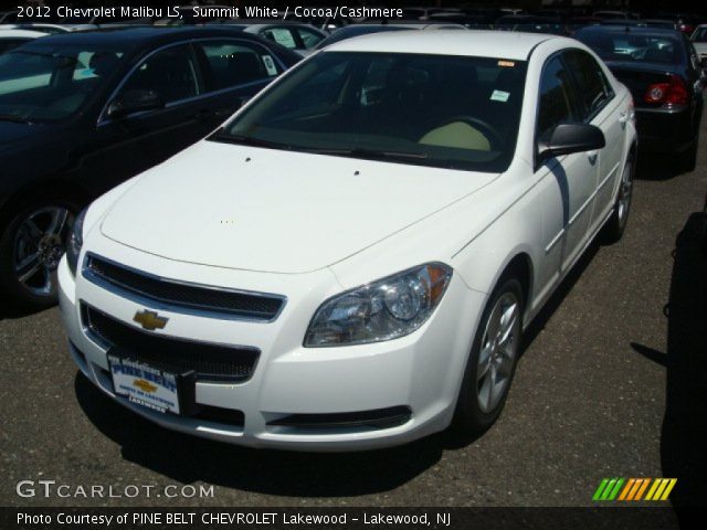 2012 Chevrolet Malibu LS in Summit White