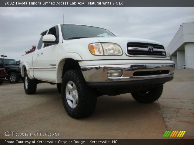 2002 Toyota Tundra Limited Access Cab 4x4 in Natural White