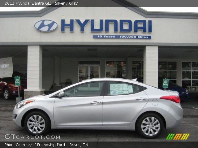 2012 Hyundai Elantra GLS in Silver
