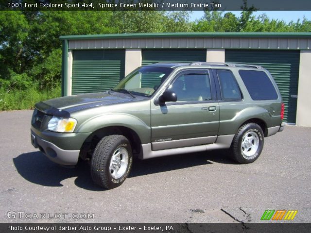 2001 Ford Explorer Sport 4x4 in Spruce Green Metallic