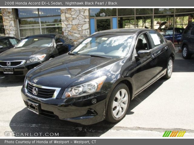 2008 Honda Accord EX-L Sedan in Nighthawk Black Pearl