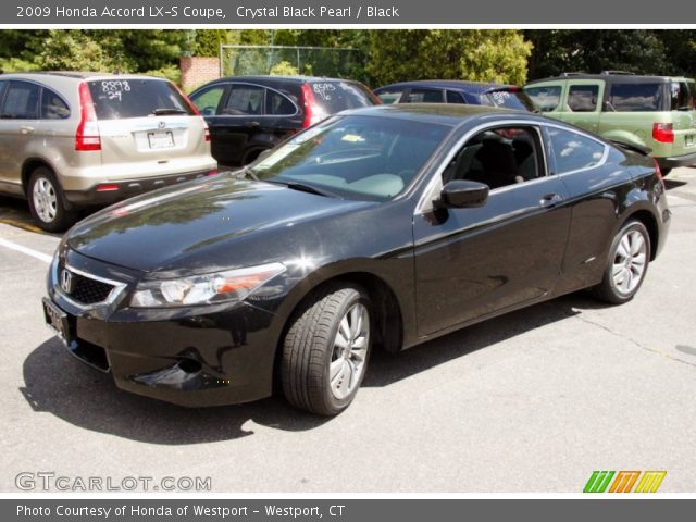 2009 Honda Accord LX-S Coupe in Crystal Black Pearl