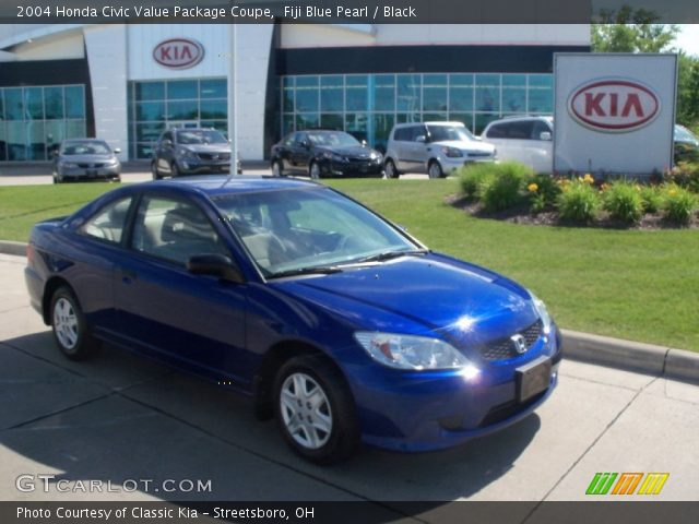 2004 Honda Civic Value Package Coupe in Fiji Blue Pearl