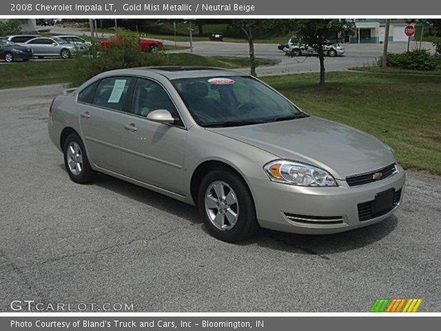 2008 Chevrolet Impala LT in Gold Mist Metallic