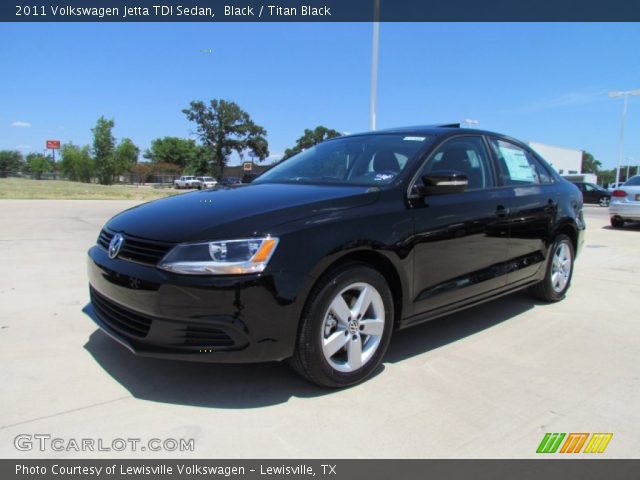 2011 Volkswagen Jetta TDI Sedan in Black
