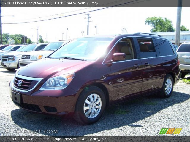 Honda odyssey dark cherry pearl 2008 #4