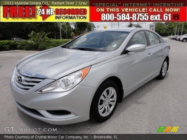 2011 Hyundai Sonata GLS in Radiant Silver