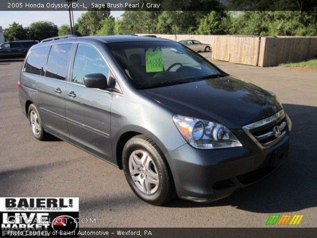 2005 Honda Odyssey EX-L in Sage Brush Pearl