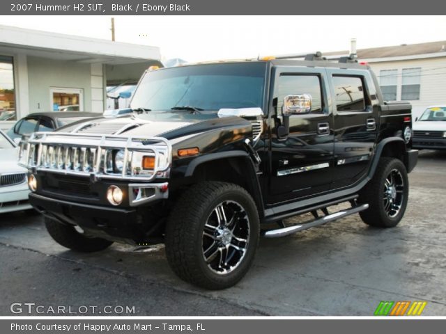 2007 Hummer H2 SUT in Black