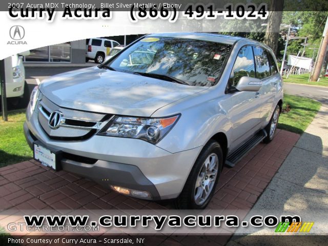 2007 Acura MDX Technology in Billet Silver Metallic