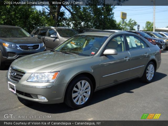 2009 Hyundai Sonata Limited in Willow Gray