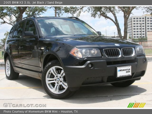 2005 BMW X3 3.0i in Jet Black