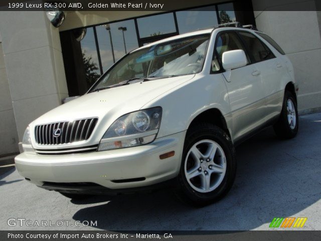 1999 Lexus RX 300 AWD in Golden White Pearl