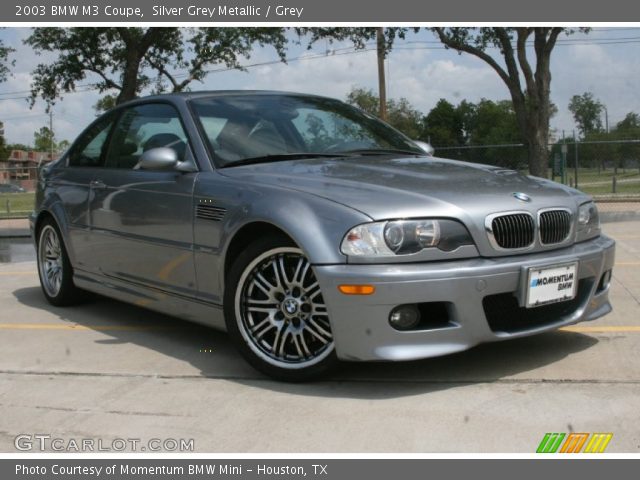2003 BMW M3 Coupe in Silver Grey Metallic