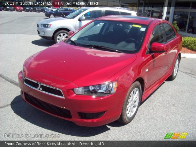 2011 Mitsubishi Lancer ES in Rally Red Metallic