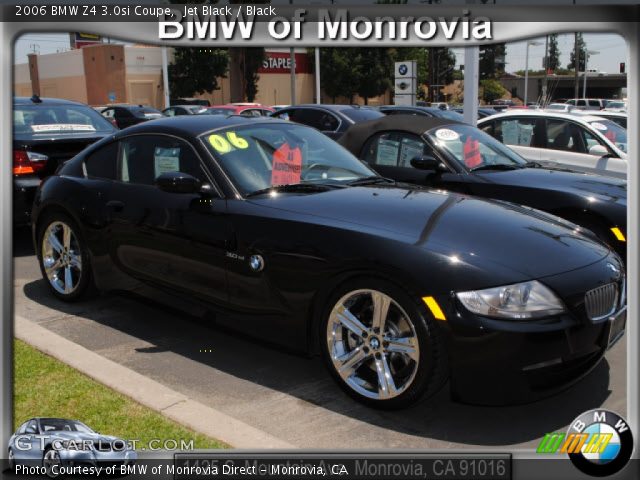 2006 BMW Z4 3.0si Coupe in Jet Black