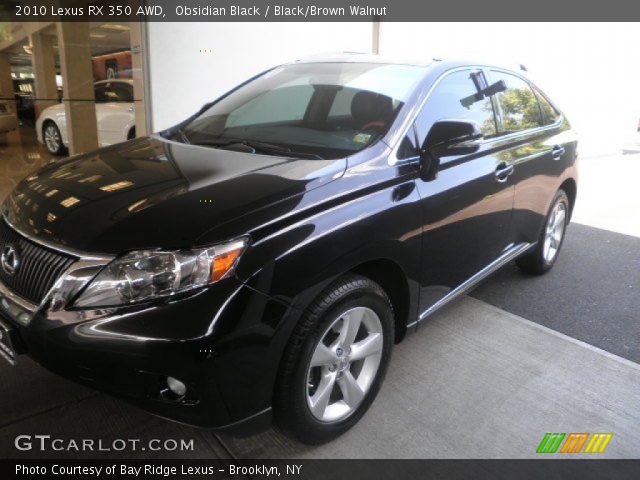 2010 Lexus RX 350 AWD in Obsidian Black