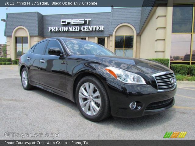 2011 Infiniti M 37 Sedan in Black Obsidian