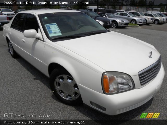2000 Cadillac DeVille Sedan in White Diamond