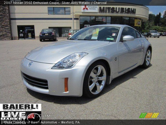 2007 Nissan 350Z Enthusiast Coupe in Silver Alloy Metallic