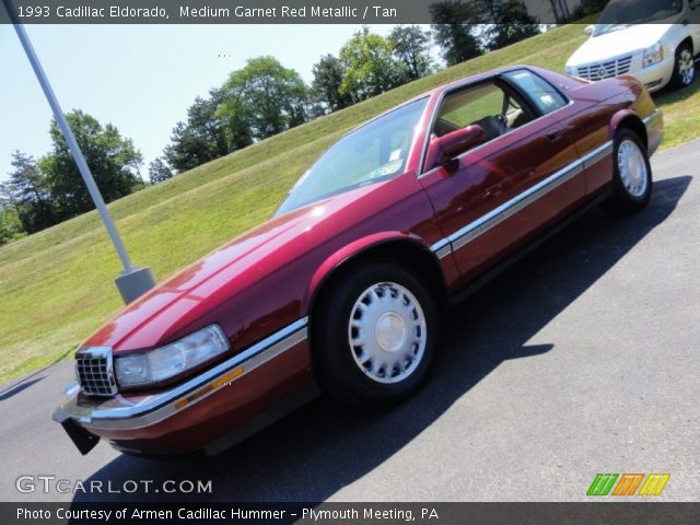1993 Cadillac Eldorado  in Medium Garnet Red Metallic