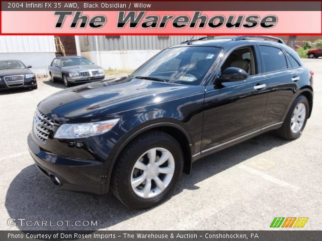2004 Infiniti FX 35 AWD in Black Obsidian