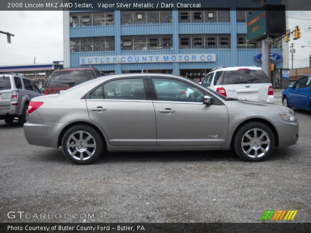 2008 Lincoln MKZ AWD Sedan in Vapor Silver Metallic