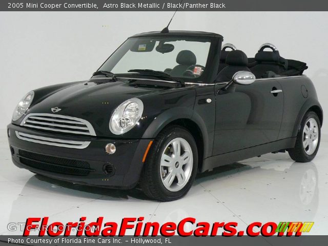 2005 Mini Cooper Convertible in Astro Black Metallic