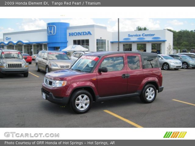 2009 Honda Element EX in Tango Red Pearl