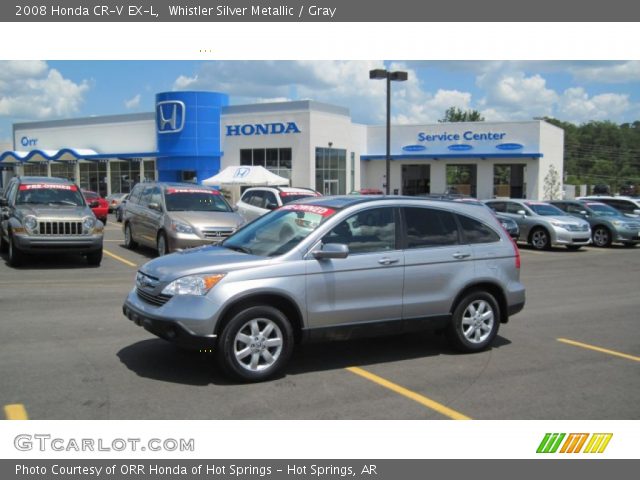 2008 Honda CR-V EX-L in Whistler Silver Metallic