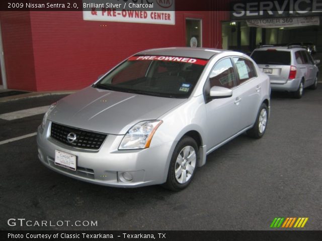 2009 Nissan Sentra 2.0 in Brilliant Silver