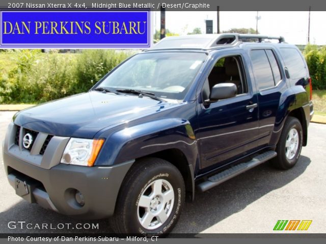 2007 Nissan Xterra X 4x4 in Midnight Blue Metallic