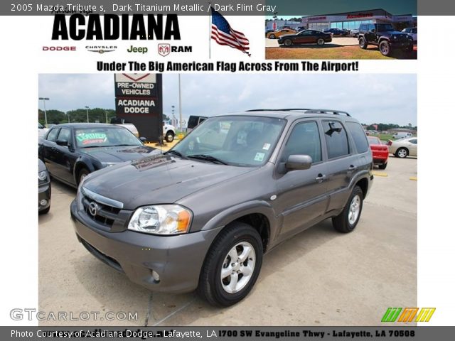 2005 Mazda Tribute s in Dark Titanium Metallic