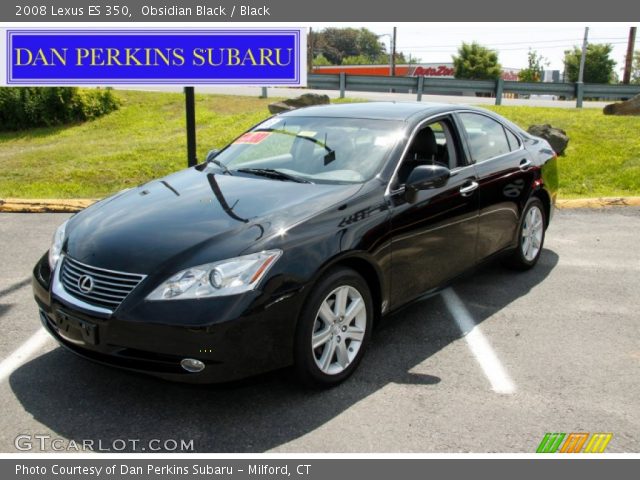 2008 Lexus ES 350 in Obsidian Black
