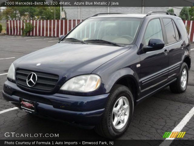 2000 Mercedes-Benz ML 320 4Matic in Azure Blue Metallic