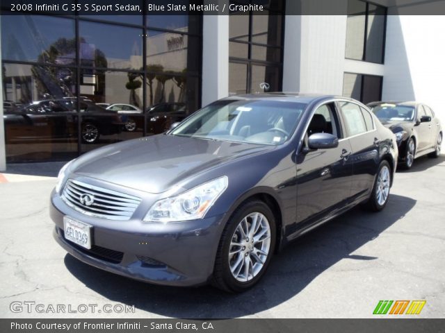 2008 Infiniti G 35 S Sport Sedan in Blue Slate Metallic