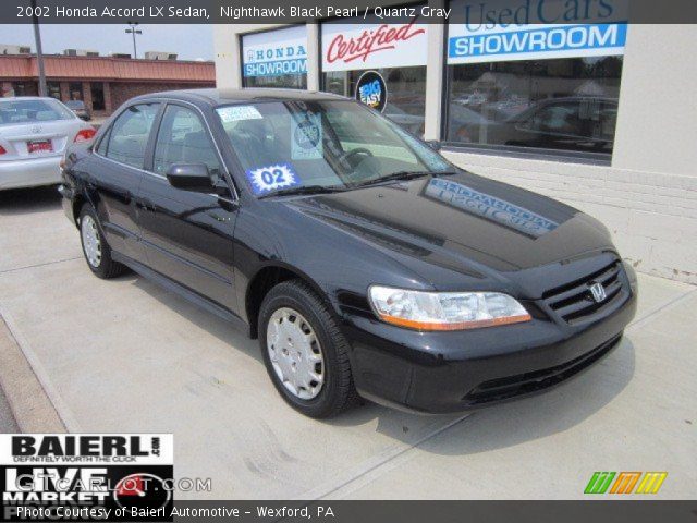 2002 Black honda accord sale #5