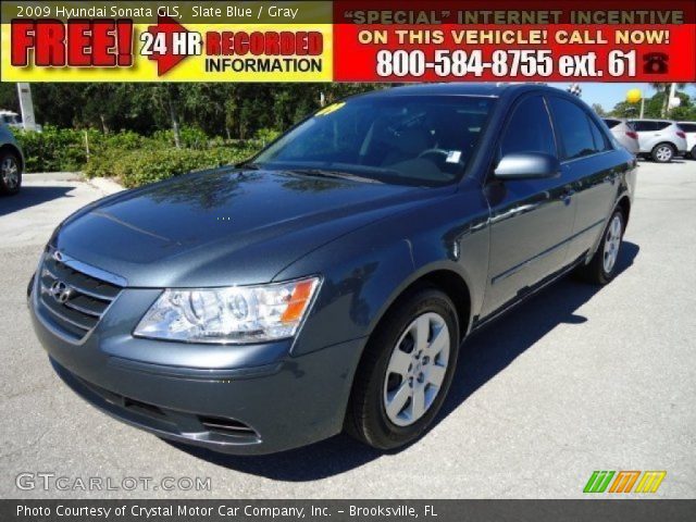 2009 Hyundai Sonata GLS in Slate Blue