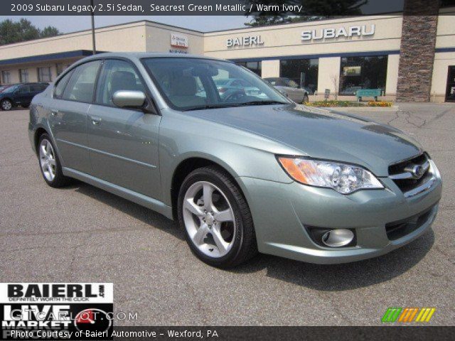 2009 Subaru Legacy 2.5i Sedan in Seacrest Green Metallic