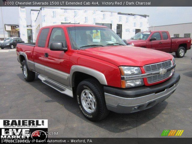 2003 Chevrolet Silverado 1500 LT Extended Cab 4x4 in Victory Red