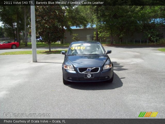 2011 Volvo S40 T5 in Barents Blue Metallic